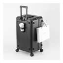 AUSAULIO Metal aluminium frame antibacterial suitcase/tow