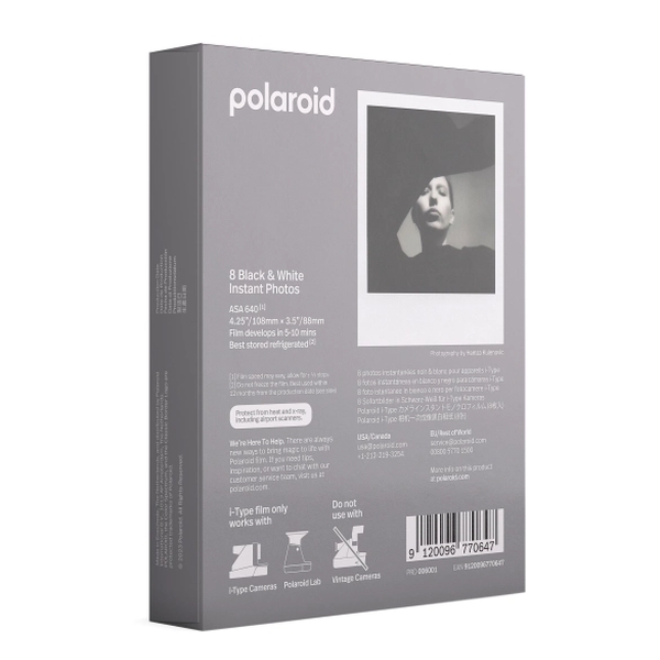 Polaroid B&W Film for i-Type