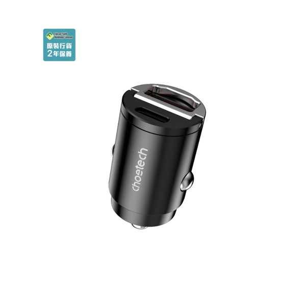 CHOETECH TC0006-BK PD+QC Fast Car Charger