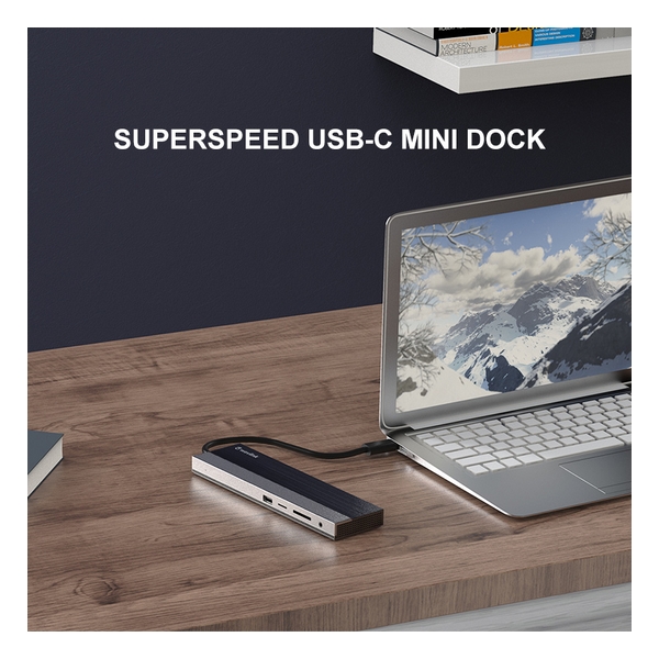 WAVLINK - USB-C 4K Triple Display PD Docking HDMI DP VGA