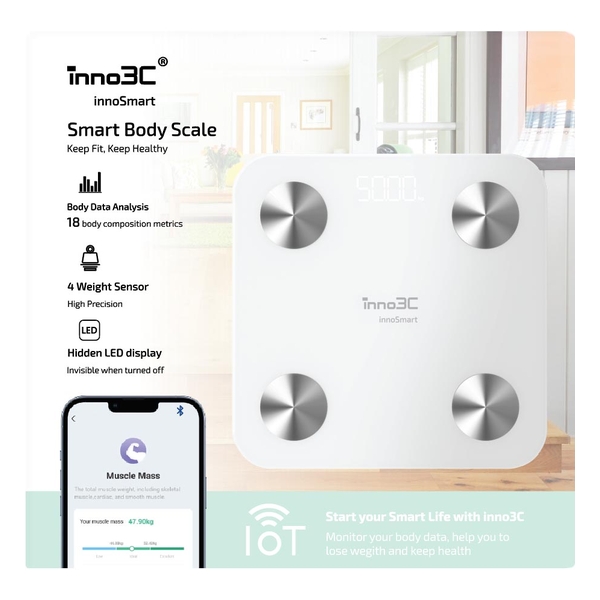 inno3C i-B8 IoT Smart Body Scale