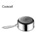 Cookcell - Korean Honeycomb Stainless Steel Non-stick Milk Pot (16cm Double Sided)