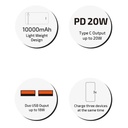 Kasuyi K-10FA Fast Charging Power Bank 10000mAh