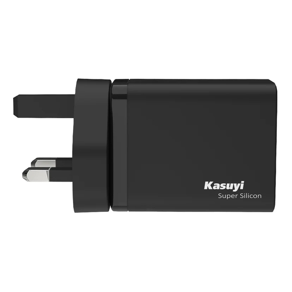 Kasuyi K-65WT Super Silicon 65W 3-Ports Travel Fast Charger