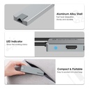 Wavlink USB C 12-in-1 Hub Triple Monitor/Laptop Docking Station UMD302