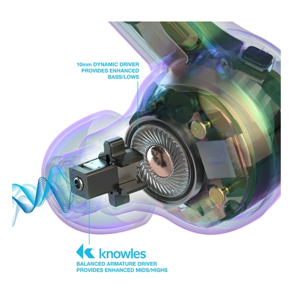 JLAB - Epic Sport ANC 3 Dual-driver ANC sport true wireless (Black)