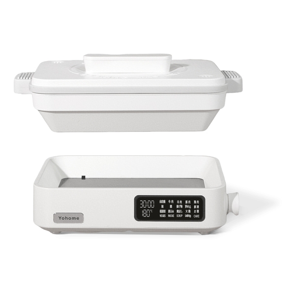 日本Yohome FIR遠紅外全熱穿透營養保存嫩鮮澈脂多功能高端養生料理鍋