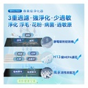 日本DoubleClean 智控AirPure雙域大吸力三重強淨改性炭5D祛味除菌靜音寵物級新風空氣淨化機