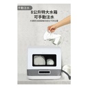 Turbo Italy - TDW-05T Fully Automatic Countertop Dishwasher with Water Tank (No Installation Required)