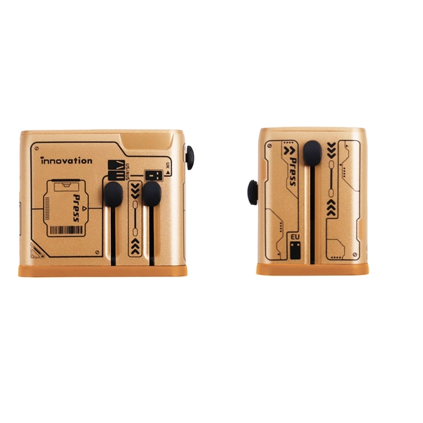 inno3C 30W GaN 3-Ports AC Socket Universal Travel Adaptor