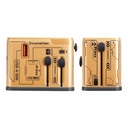 inno3C 45W GaN 4-Ports AC Socket Universal Travel Adaptor