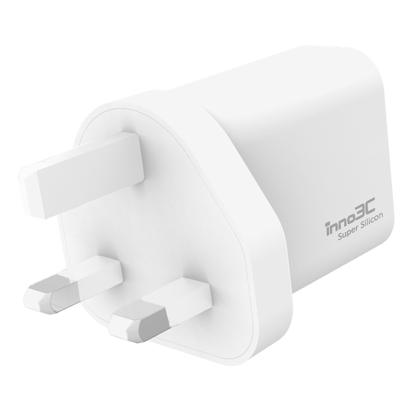 inno3C i-30DF Super Silicon PD 30W Dual Port Fast Charger