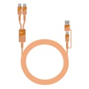 inno3C i-100C2-12 4 in 1 100W Type-C Data Transfer Charging Cable 120cm