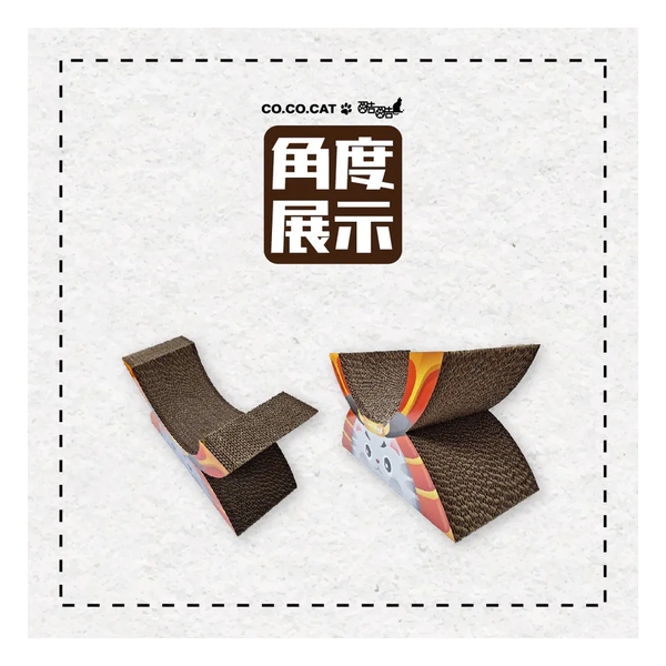 CoCoCat Samurai Cat 60*31*23.5cm