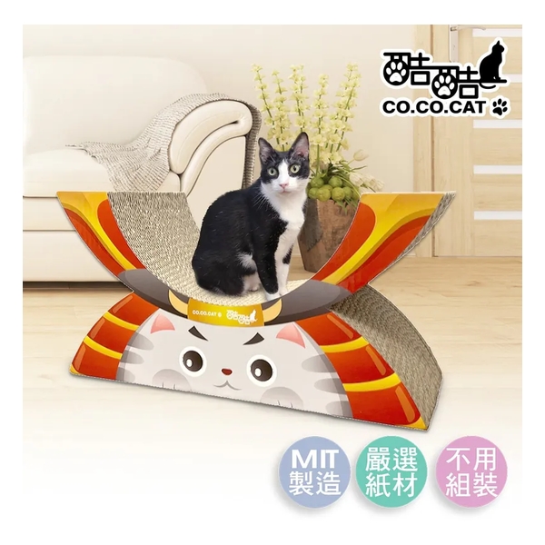 CoCoCat Samurai Cat 60*31*23.5cm