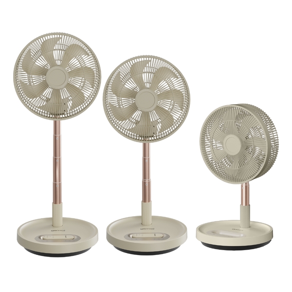 Gemini 12吋折疊式充電風扇 GFF12BG