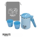 PEANUTS  0.6L Double Wall Travel Kettle (Dual voltage
