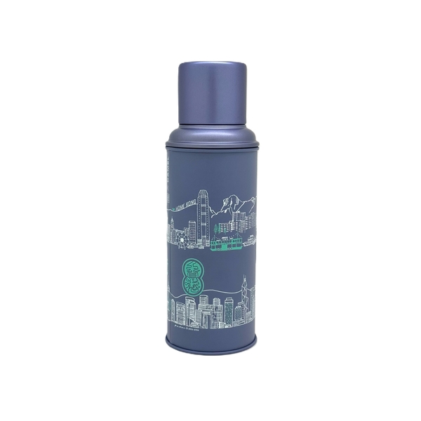 Camel - 450ml Glass Vacuum Flask - Victoria Harbour line view