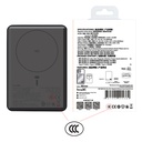 inno3C M0 OLED Qi2 Ultra Slim Magnetic Wireless Power Bank 5000mAh [CCC 3C Cert.] (Black)