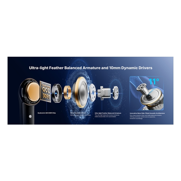 EarFun Air Pro 4+ Hi-Res降噪無線藍牙耳機