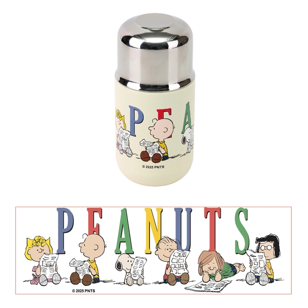 PEANUTS Authorized 230ml SUS304 Vacuum Flask