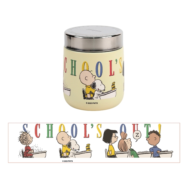 PEANUTS Authorized 280ml Stainless Steel Vacuum Insulated Food Jar