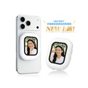 美國USATISFY 迷你磁吸手機後鏡自拍同屏聲音濾鏡同步無線後置自拍顯示器