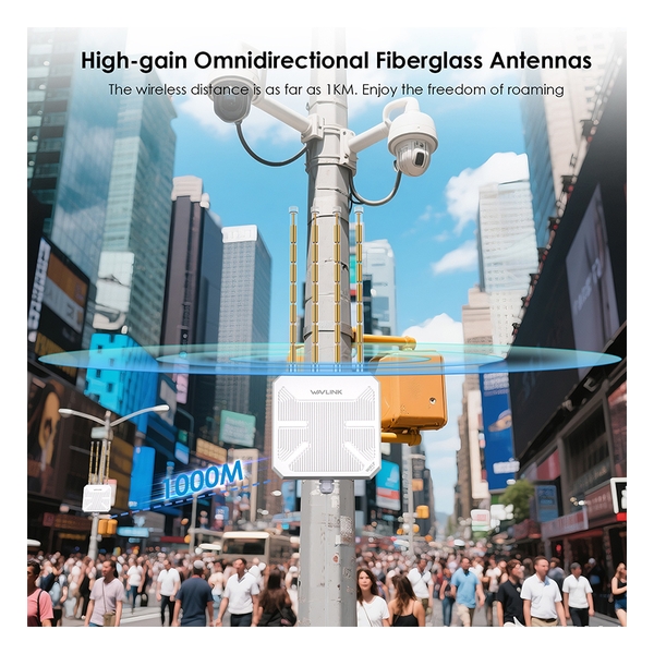 Wavlink BE5100 Dual Band WiFi 7 Router WL-WN573HBE2