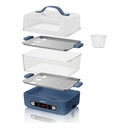 Gemini 迷你電子多功能雙層電蒸籠 GFS2DB-V3