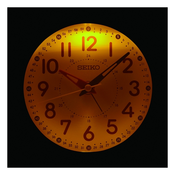 SEIKO QUARTZ ALARM CLOCK (QHE200W)