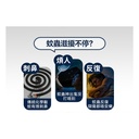 日本Yohome 仿生UVA光誘電觸滅可放掛立有線無線兩用光感滅蚊機 PRO 2.0