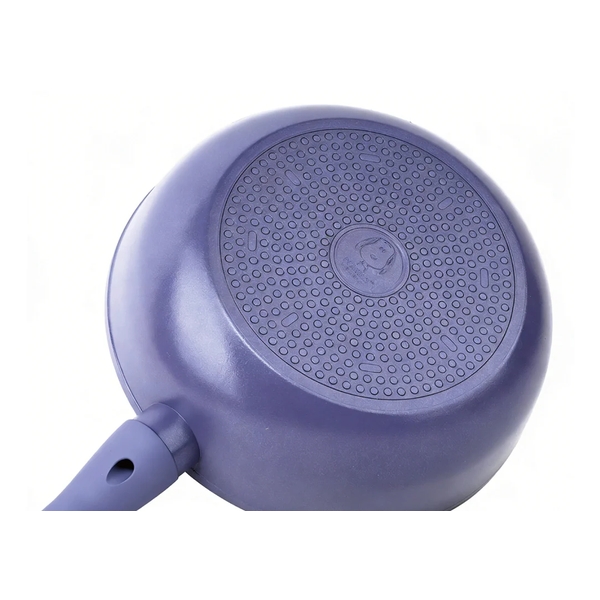 PEANUTS Foodgrade 28cm Deep Depth Frying Wok with Glass Lid