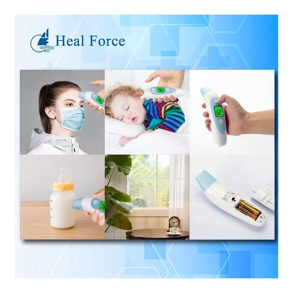 Heal Force MDI261 紅外線二合一額探+耳探體溫槍