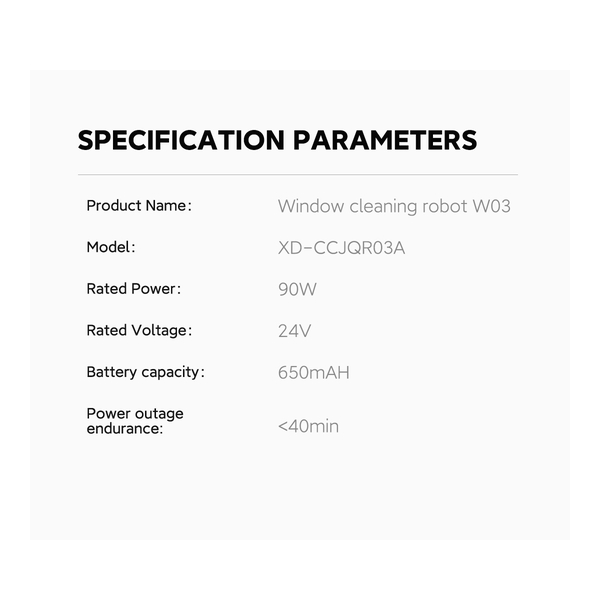 Lydsto W03 - Window Cleaning Robot