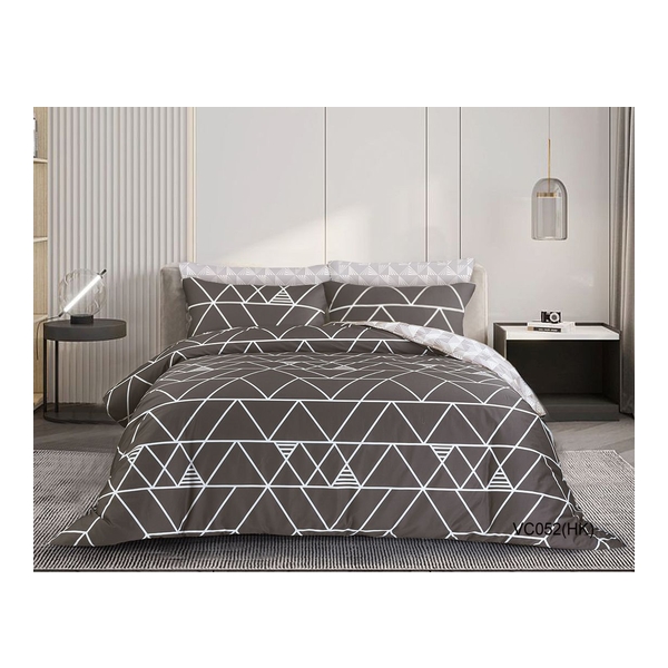 CASA-V - Cotton print bed linen set (VC052)