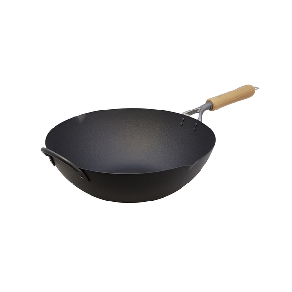 Carbon Steel 36cm Wok