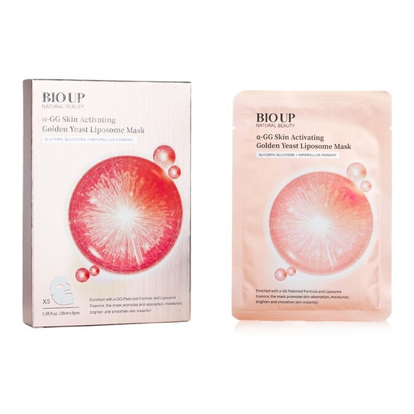 BIO UP a-GG Skin Activating Golden Yeast Liposome Mask