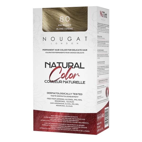 NGTint - Botanical Hair Dye (170ml) Grey Blonde 8.0