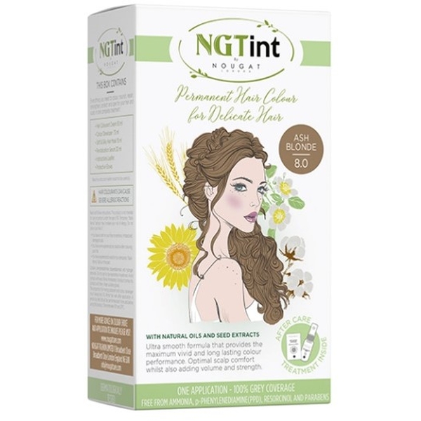 NGTint - Botanical Hair Dye (170ml) Grey Blonde 8.0