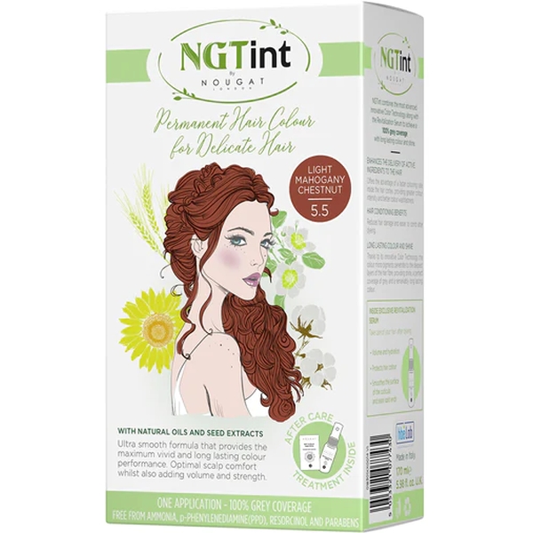 NGTint - Botanical Hair Dye (170ml) Mist Red Brown 5.5