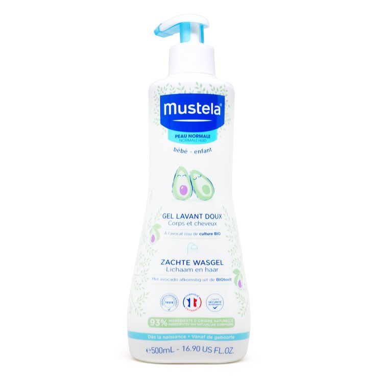 Mustela - Avocado Gentle Cleansing Gel for Hair & Body 500ml (Parallel Import)