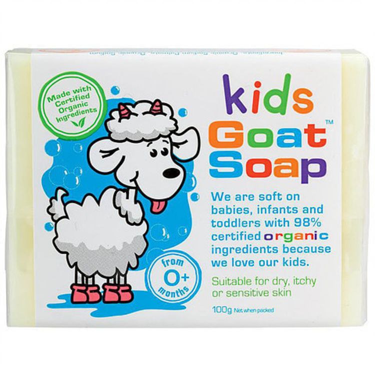 Goat Soap - Kids Goat 嬰幼兒有機山羊奶肥皂 100g (平行進口)