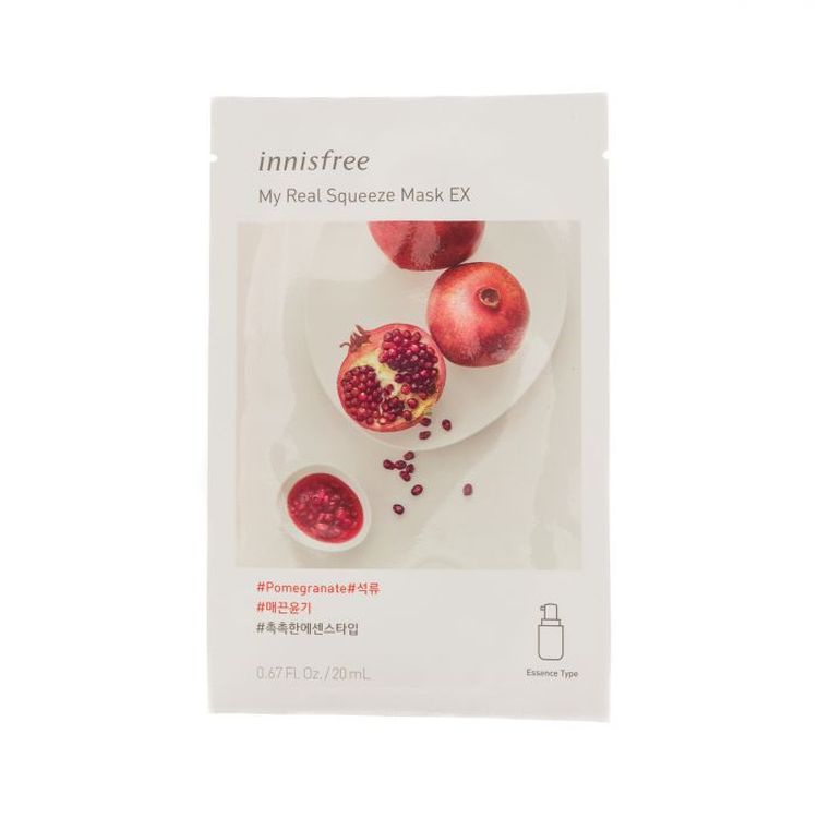 innisfree - Squeeze Energy Mask 10pcs(Pomegranate) (Parallel import)