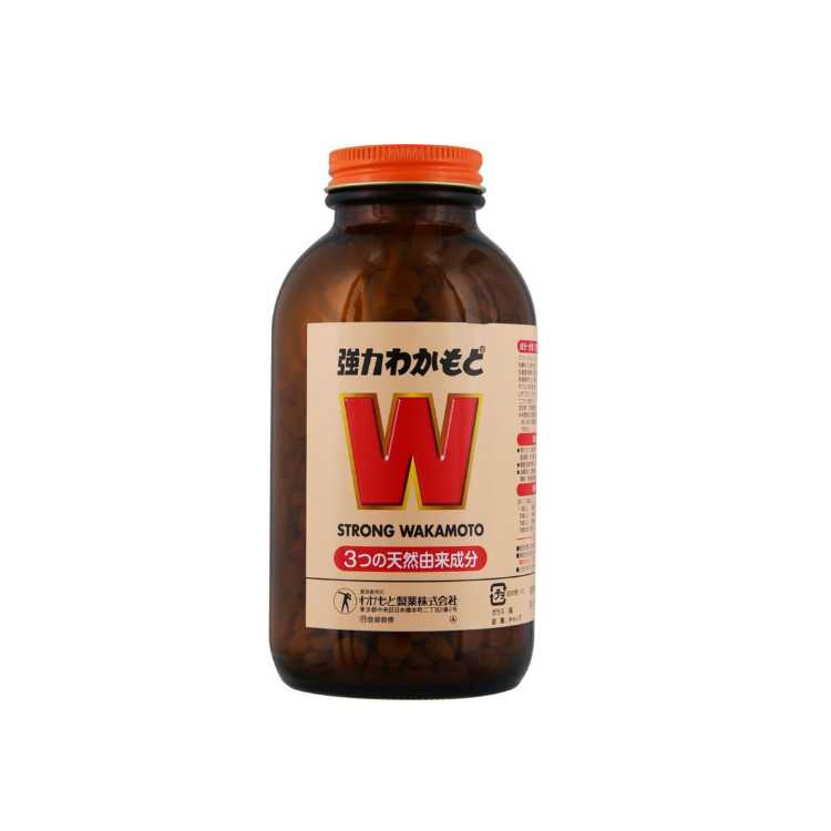 Wakamoto - Strong Wakamoto Digestive Gastrointestinal Pills 1000 tablets (Parallel Import)