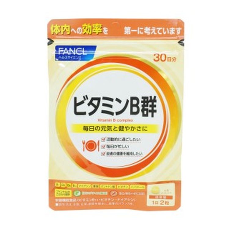 FANCL - Vitamin B Complex 60 Tablets(Parallel Import)