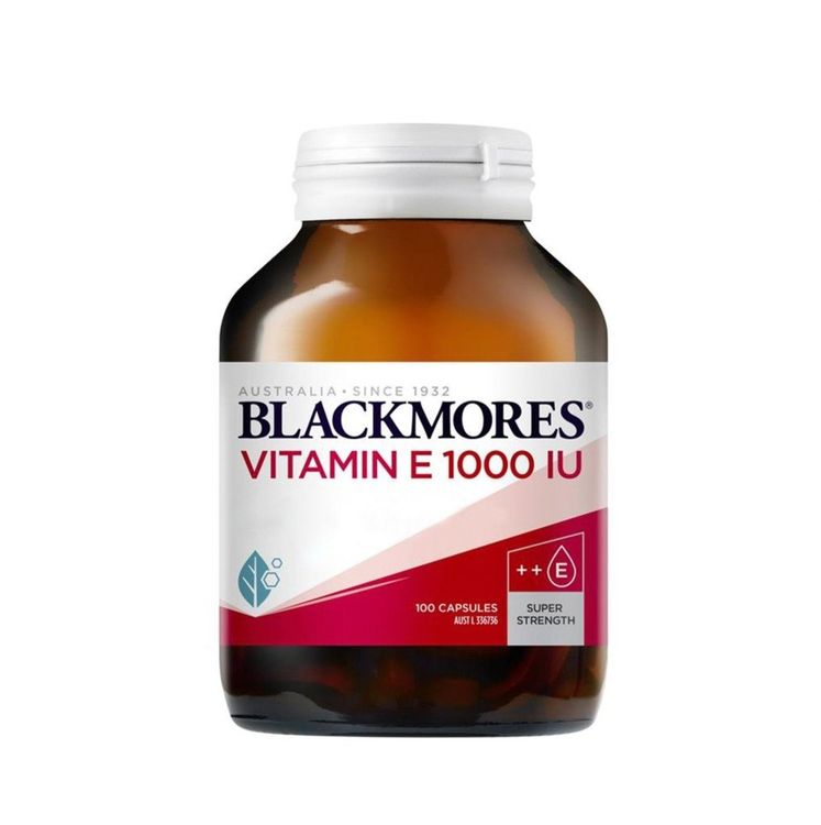 BLACKMORES - Natural Vitamin E 1000IU 100 Capsules (Parallel Import)