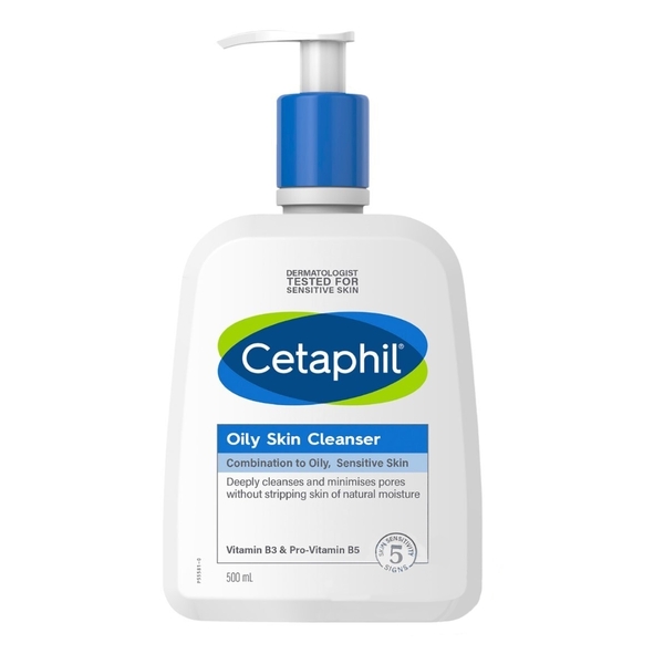 Cetaphil - Oily Skin Cleanser (500ml) (Authorized goods)