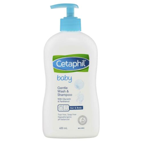 Cetaphil - Baby Gentle Wash & Shampoo 400ml (Authorized goods)