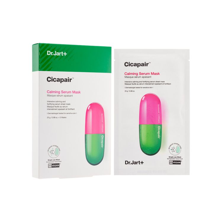 Dr. Jart+ - Cicapair Tiger Grass Calming Mask 5Pcs (Parallel Import)