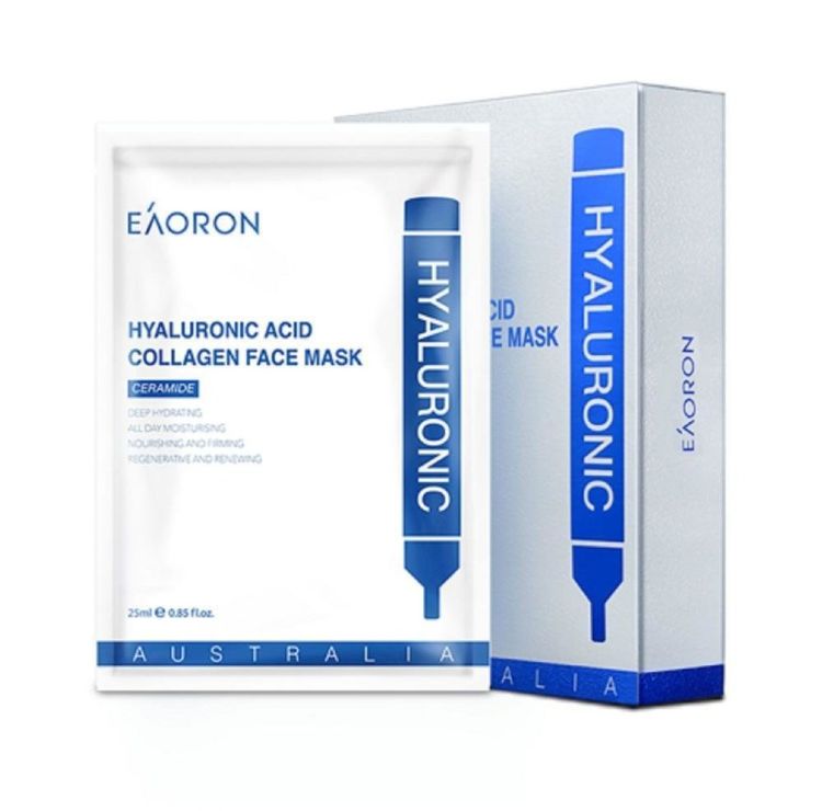 Eaoron - Australian Hyaluronic Acid Collagen Water Glow Mask 25mL 5pcs/box (Parallel Import)